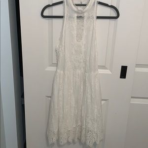 White lace Dress